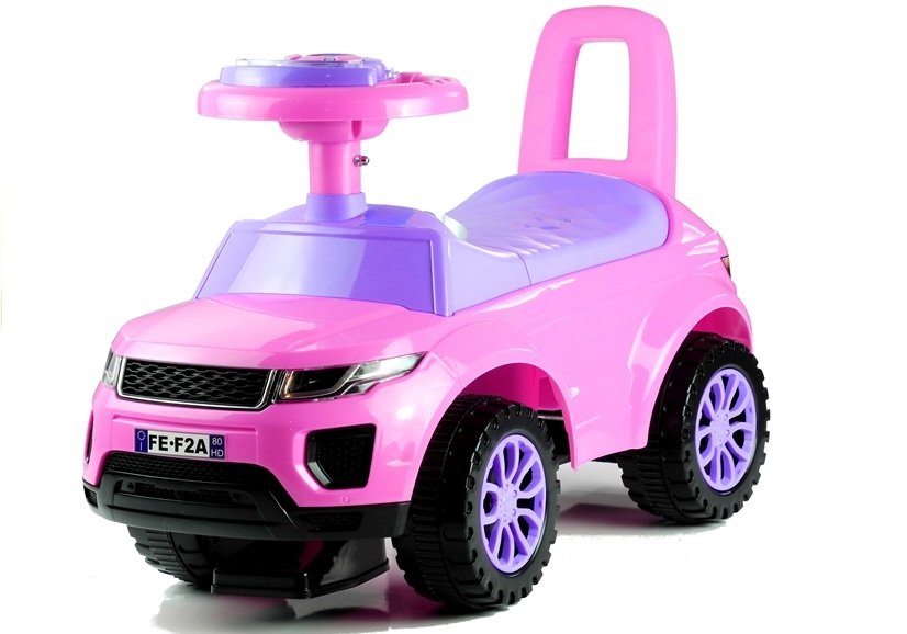 mamido Detské odrážadlo range rover ružové