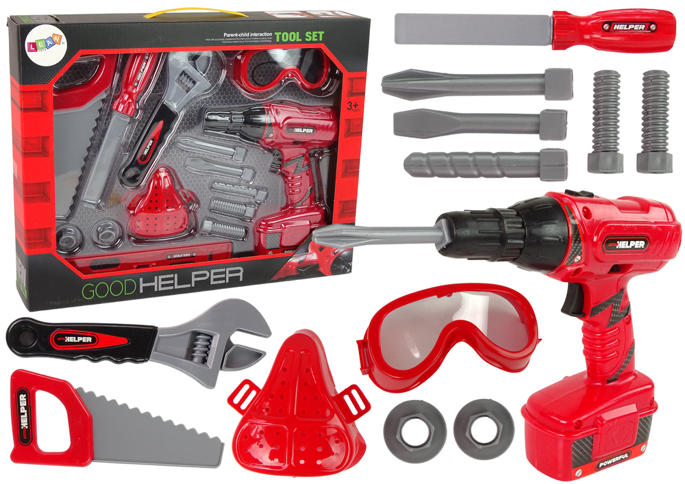 mamido DIY Kit Screwdriver Mask Saw okuliare