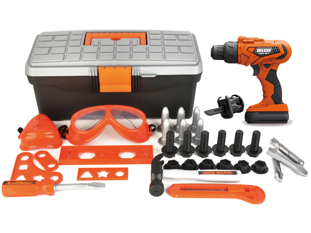 mamido DIY Kit Tool Box Batériová vŕtačka