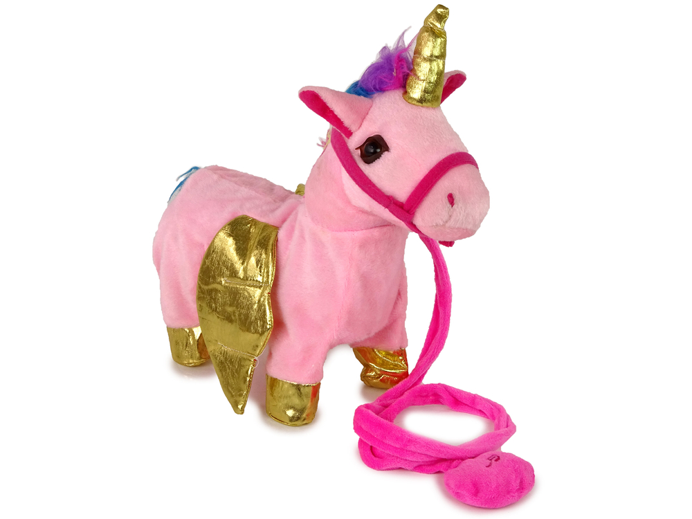 mamido Kôň Interaktívny maskot Kôň Pink Golden Wings Hudba