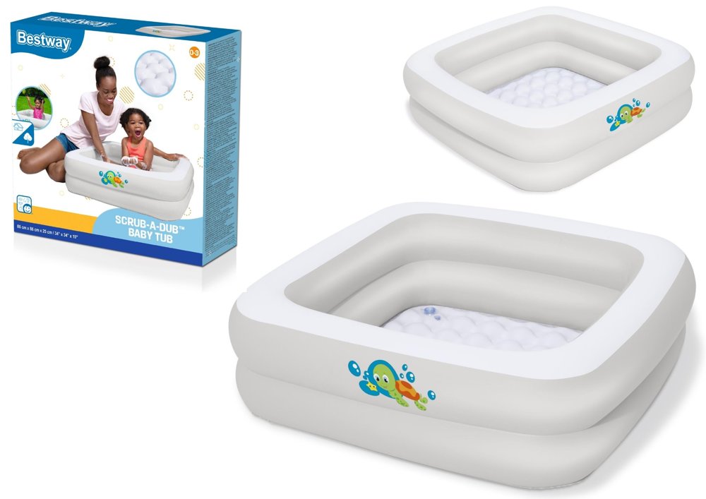 Nafukovací bazén bazén 86 x 86 x 25 cm Bestway 51116