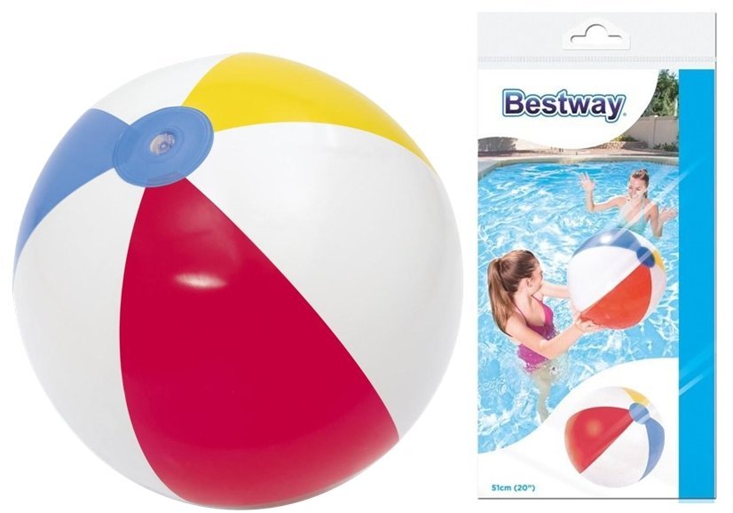 mamido Nafukovacia plážová lopta pre deti 51 cm Bestway 31021