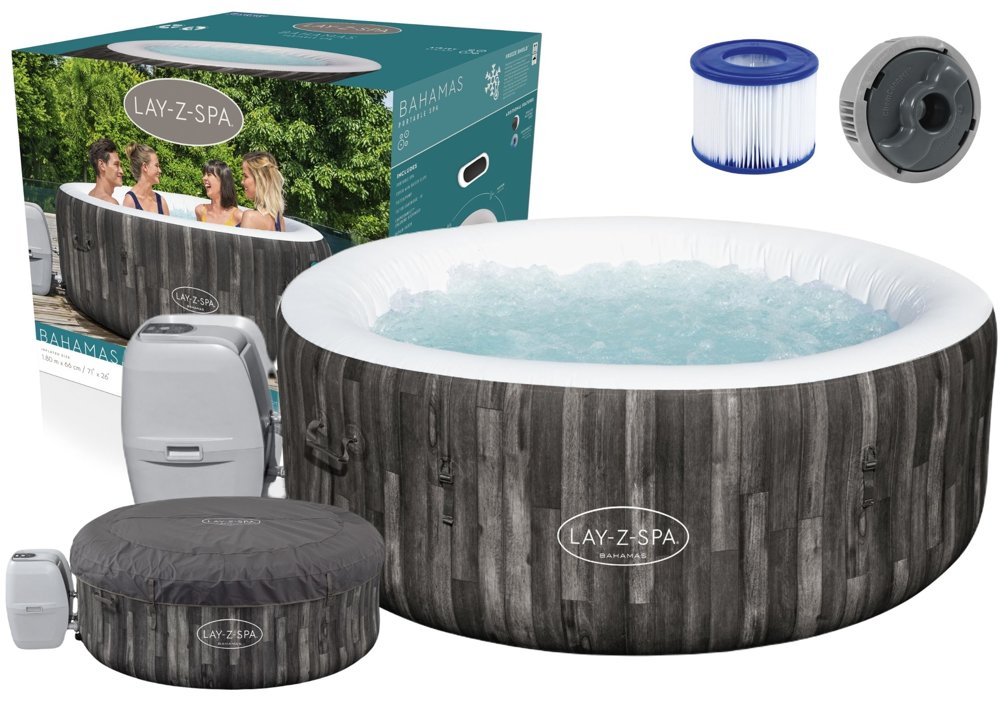 Nafukovacie SPA jacuzzi 4 osoby 180 cm x 66 cm Bestway 60005