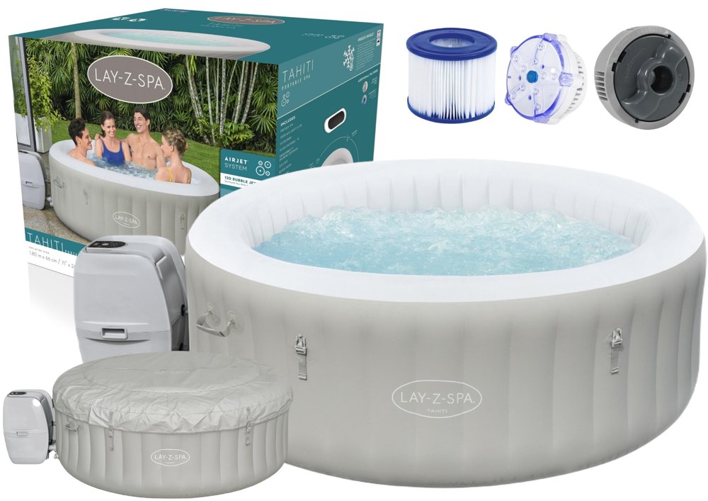 Bestway Nafukovacia SPA vírivka 4 osoby 180 cm x 66 cm Bestway 60007