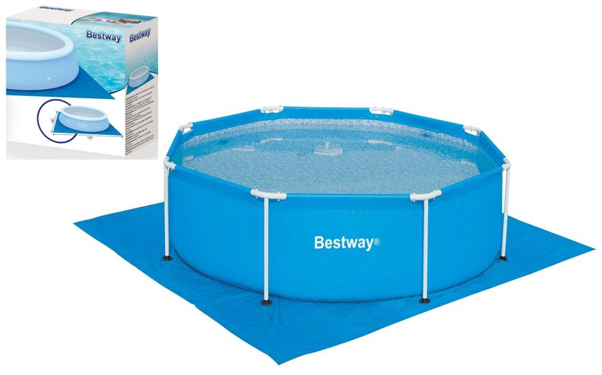E-shop Bestway Ochranná podložka na bazén 335 x 335 Bestway 58001