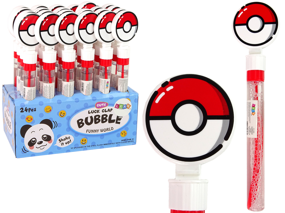 mamido Pokeball mydlovej bubliny 28 cm lapač