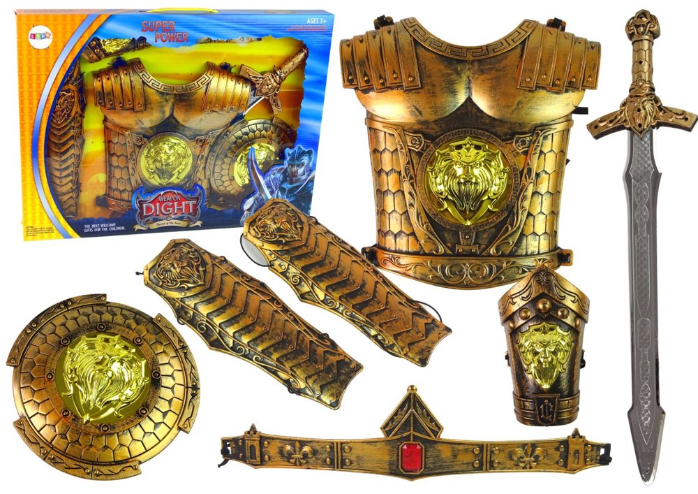 mamido Rytiersky kostým pre detské karnevalové brnenie