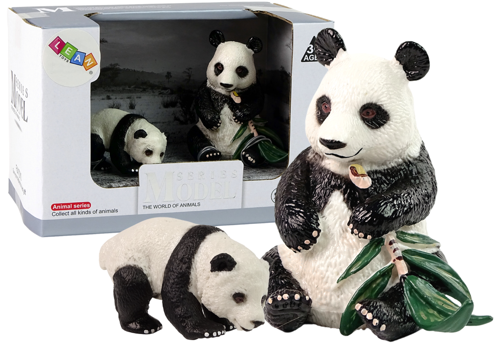 mamido Sada pandy veľké s figúrkami mladých a bambusových pánd