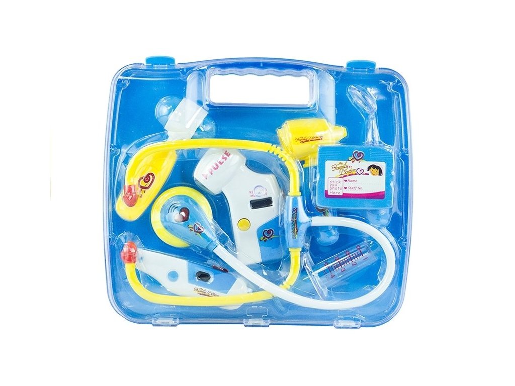 mamido Detský lekársky kufrík modrý