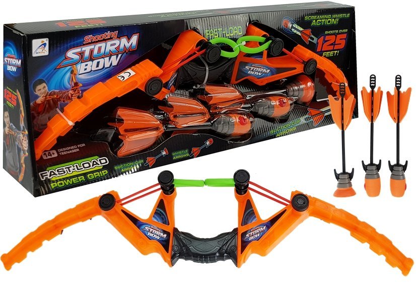 mamido Detský luk 58 cm Šport Bow oranžový