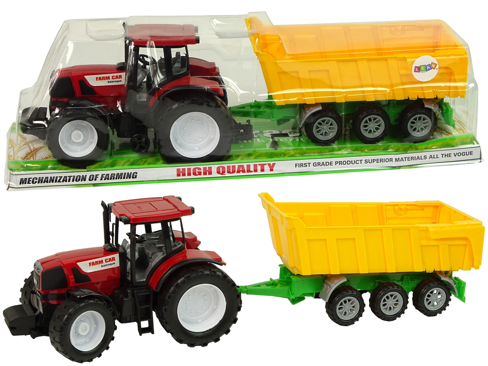 Traktor Sklápač Žltý traktor 50 cm