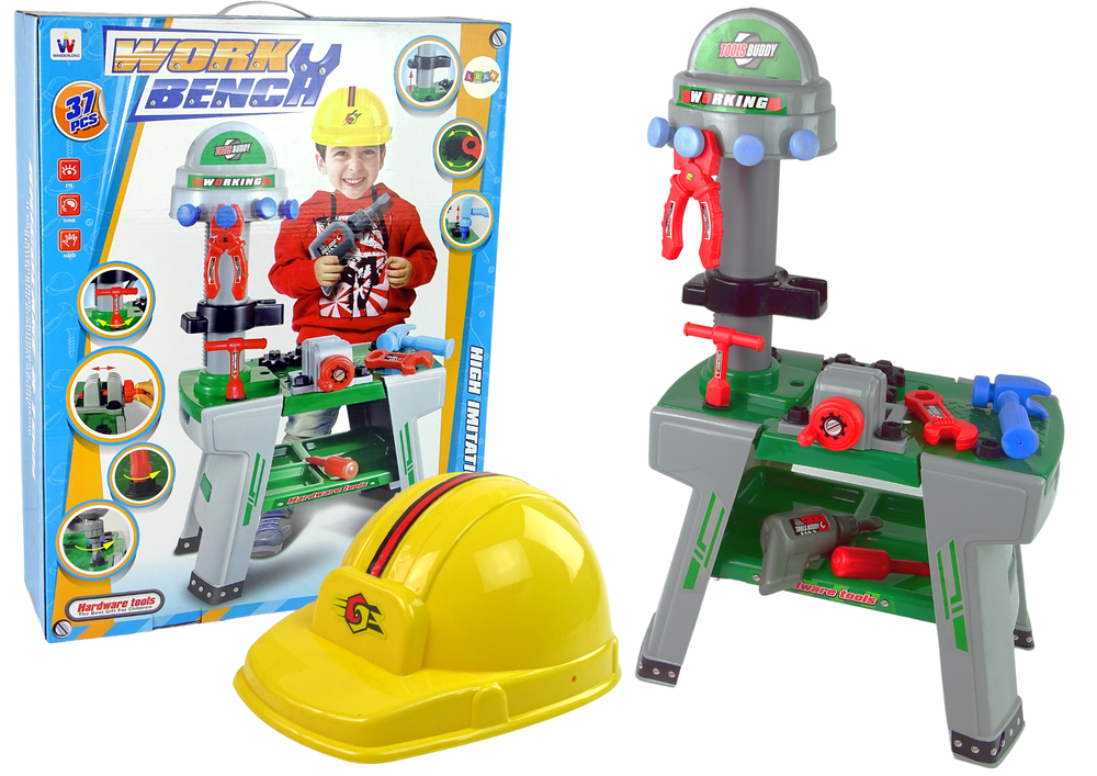 mamido Veľká DIY sada Workshop Stôl + príslušenstvo