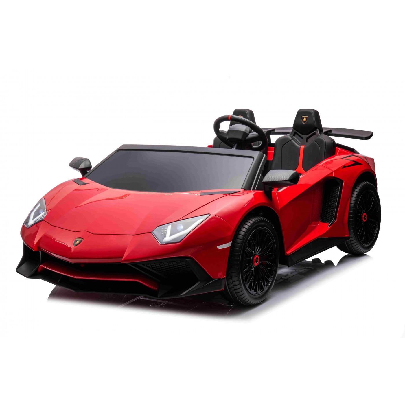 Detské elektrické autíčko Lamborghini Aventador SV červené