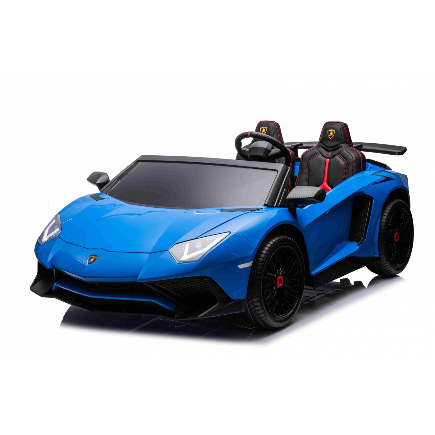 Detské elektrické autíčko Lamborghini Aventador SV modré
