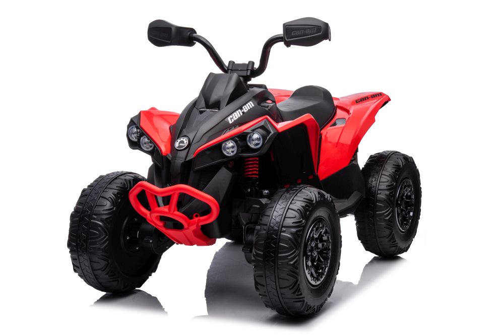 mamido Detská elektrická štvorkolka Can-Am Renegade 180W 4x4 červená