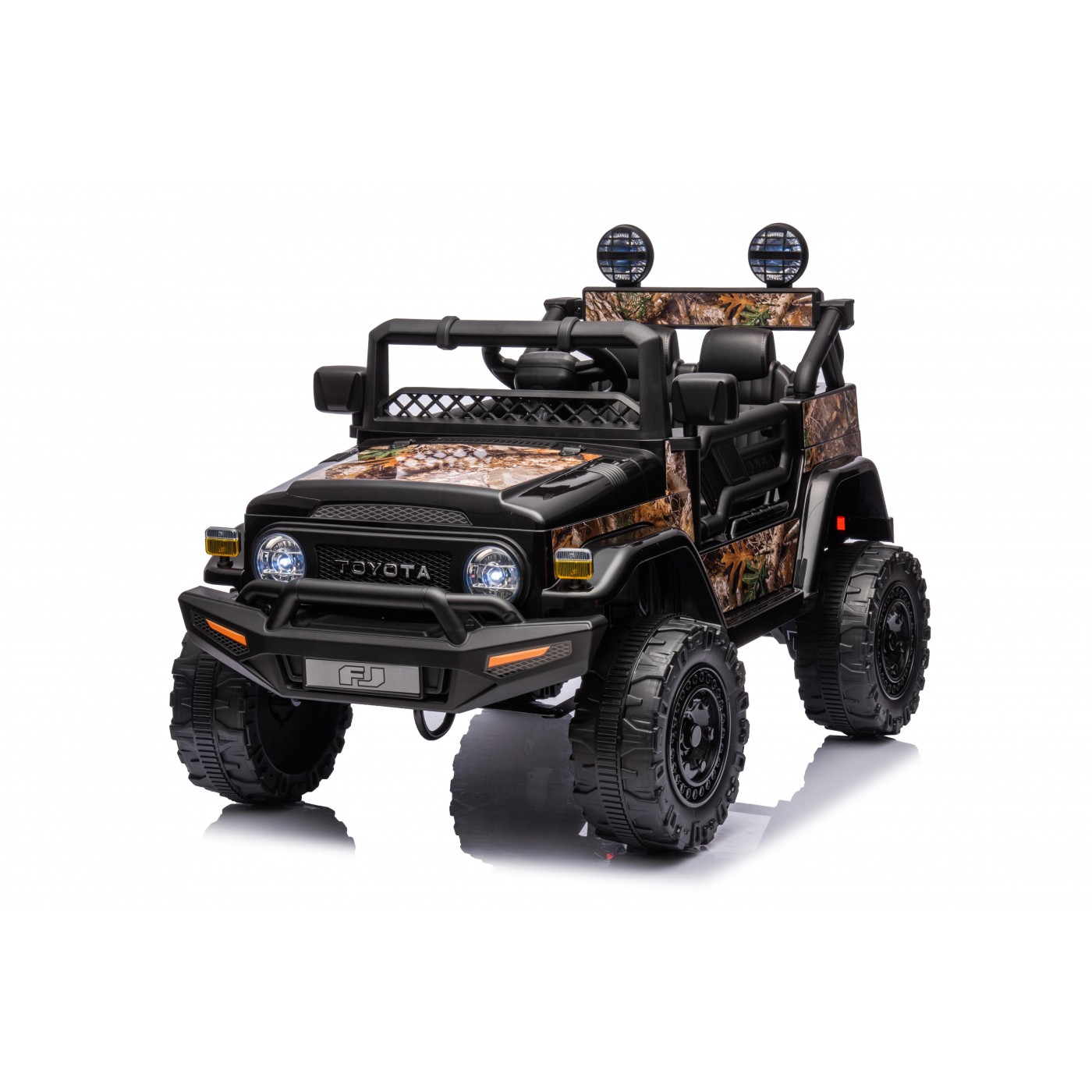 Elektrické autíčko Toyota FJ Cruiser 4x4 čierne