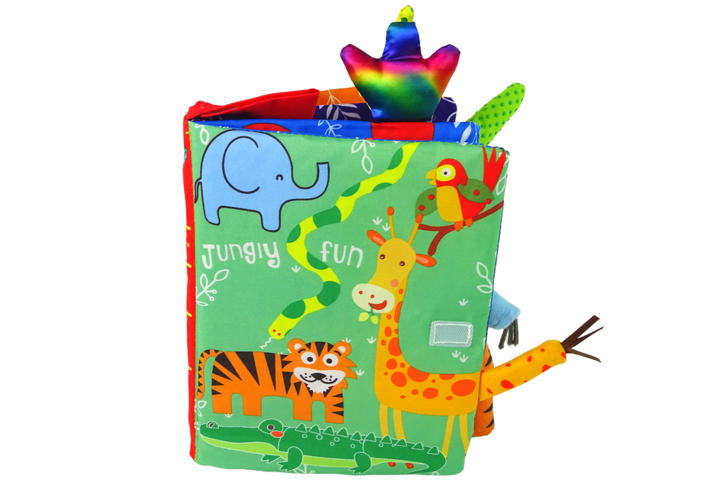 E-shop Detská látková knižka zvieratká v džungli