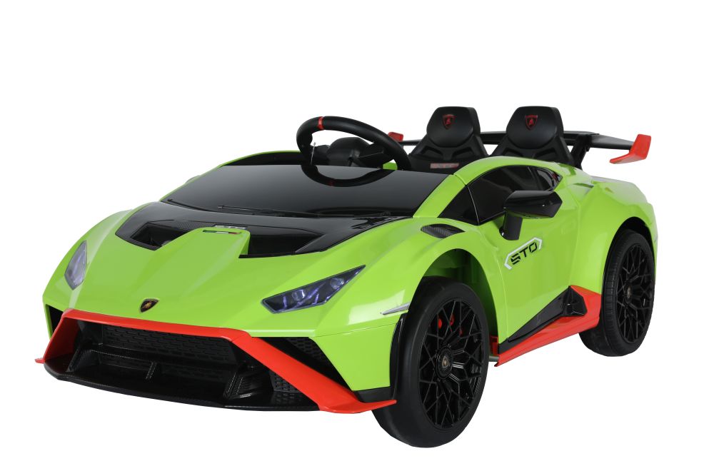 Detské elektrické autíčko Lamborghini Huracán STO zelené