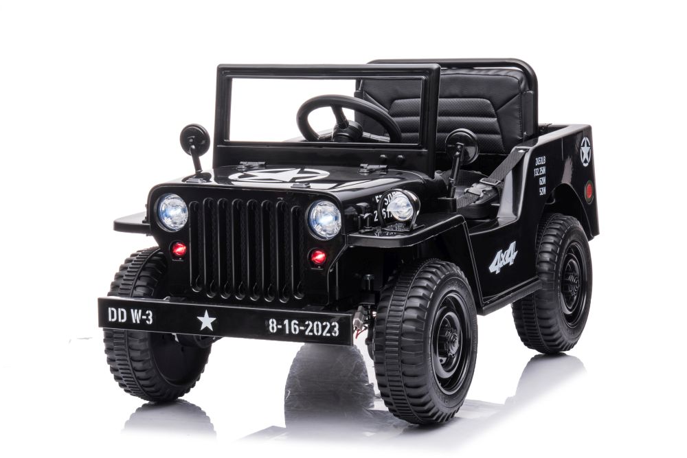 Detské elektrické autíčko JH-103 4x4 čierne