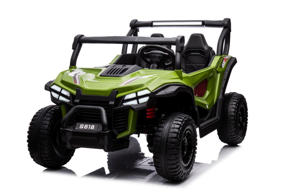 Detské elektrické autíčko S618 4x4 24V zelené