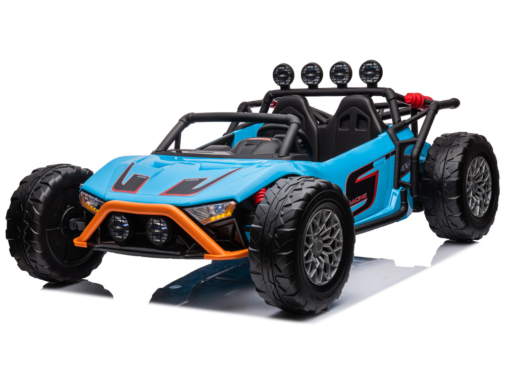 mamido Elektrické autíčko Buggy Racing 2x200W 24V modré