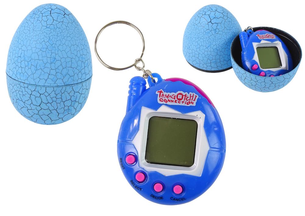 mamido Hra Tamagotchi v dinosaurom vajciach modrá