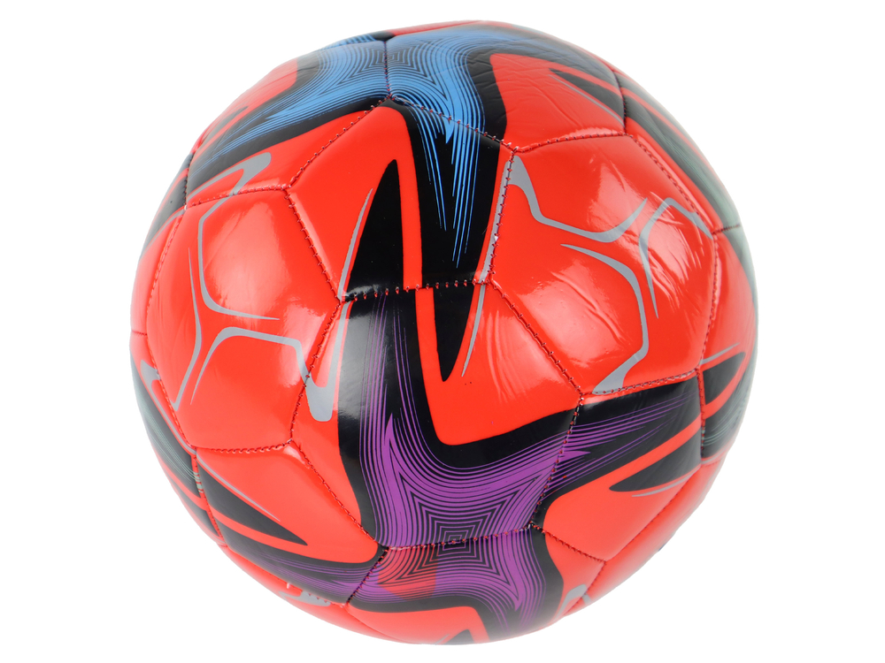 mamido Červená Futbalová Lopta 24 cm Veľkosti 5