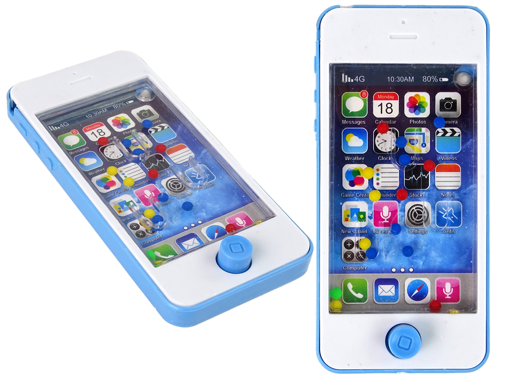 mamido Hračkový Mobilný Telefón 5S Modrý