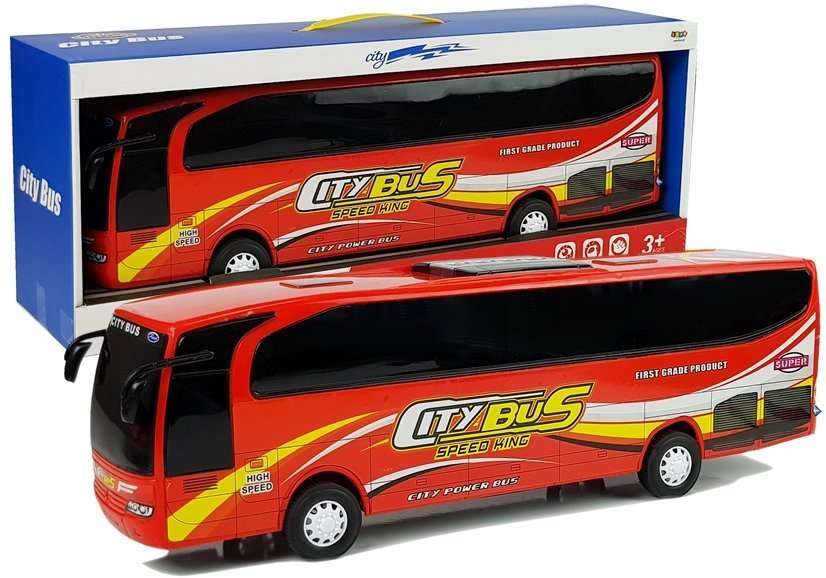 E-shop Mestský Autobus - Červený Model 54cm