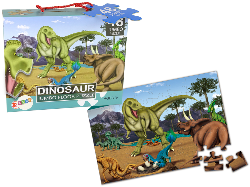 E-shop Puzzle pre deti skladačka Dinosaury 48 prvkov