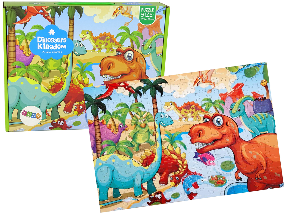 mamido Puzzle Svet Dinosaurov 180 dielikov