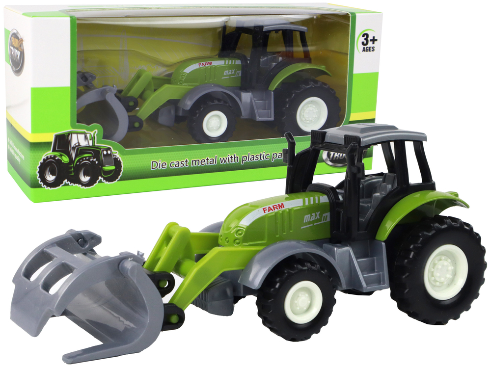 mamido Traktor Bager Zelený Krokodielok Elektrické Autíčko Roľnícky