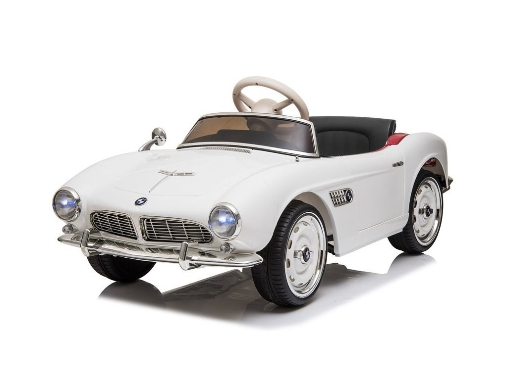 Elektrické autíčko BMW Retro biele