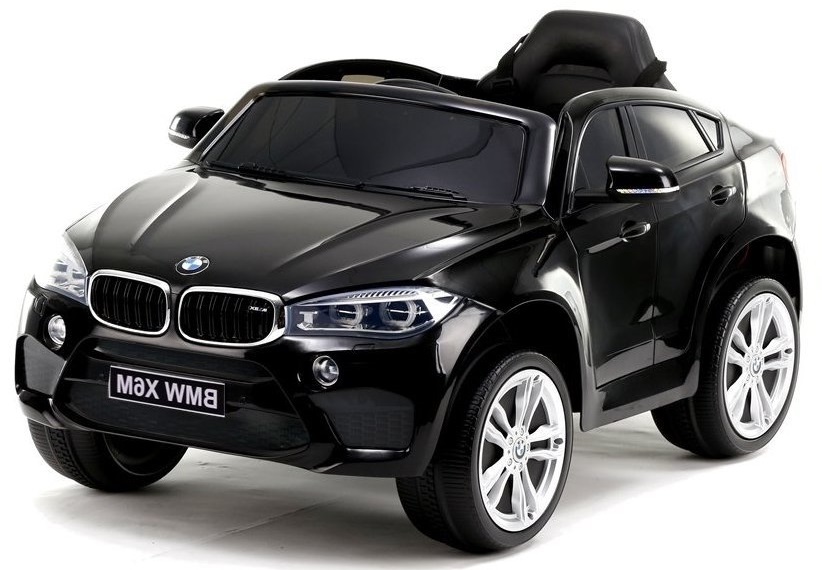 mamido Elektrické autíčko BMW X6 lakované čierne