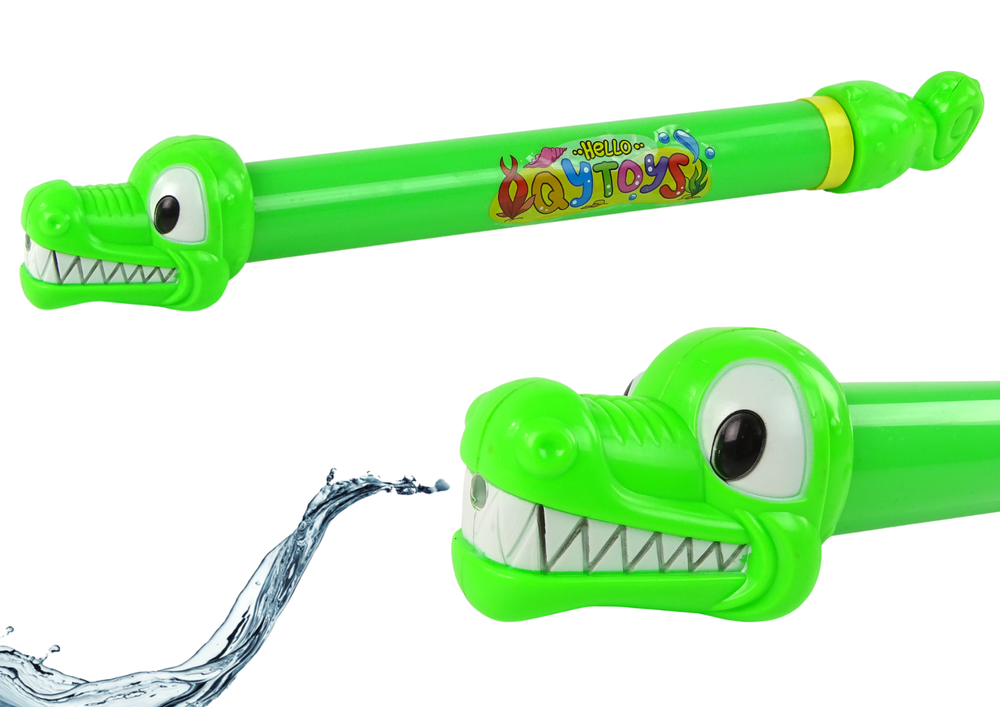 mamido Vodná pištoľka Krokodíl 45 cm Zelená Záhrada