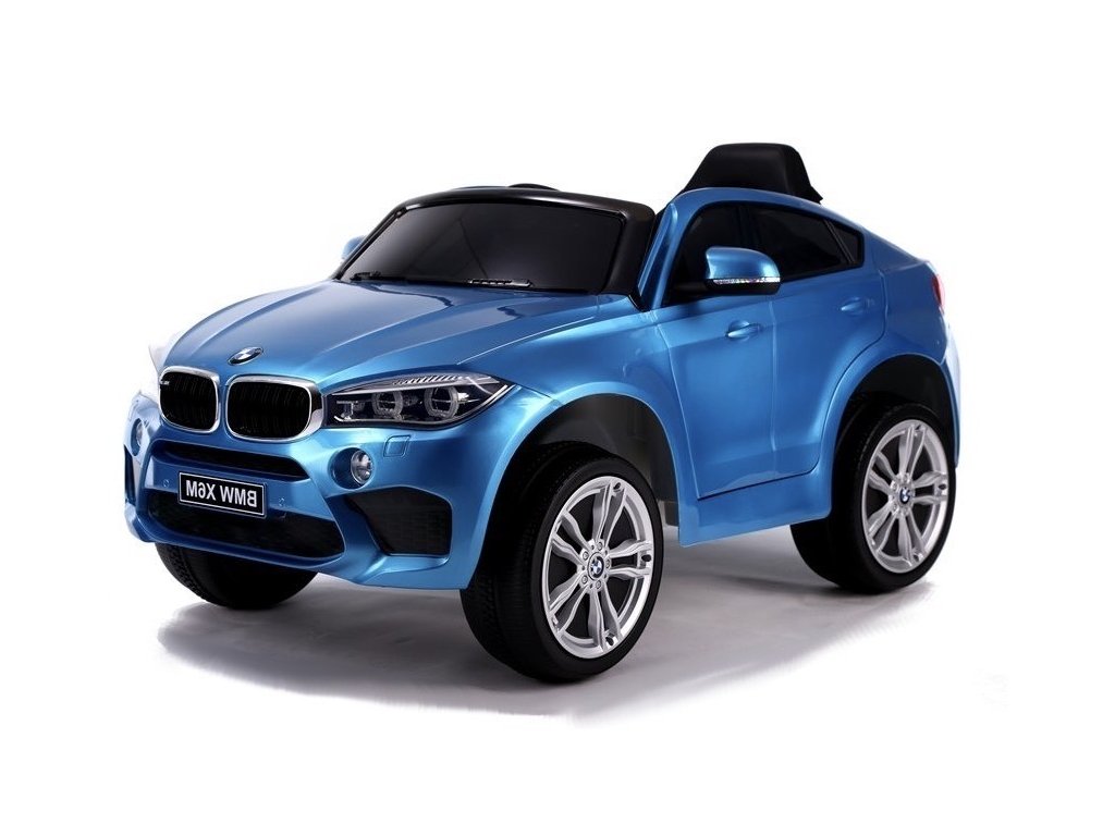 Elektrické autíčko BMW X6 lakované modré