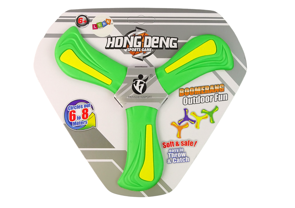 E-shop Zelený Bumerang - Lietajúci Disk pre Deti na Hádzanie