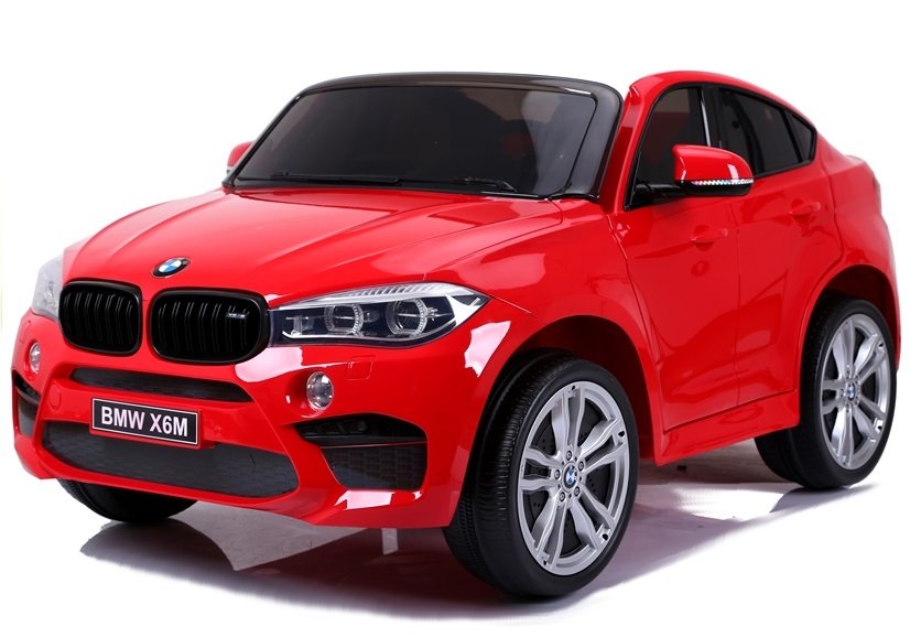 Elektrické autíčko BMW X6 M dvojmiestne XXL červené