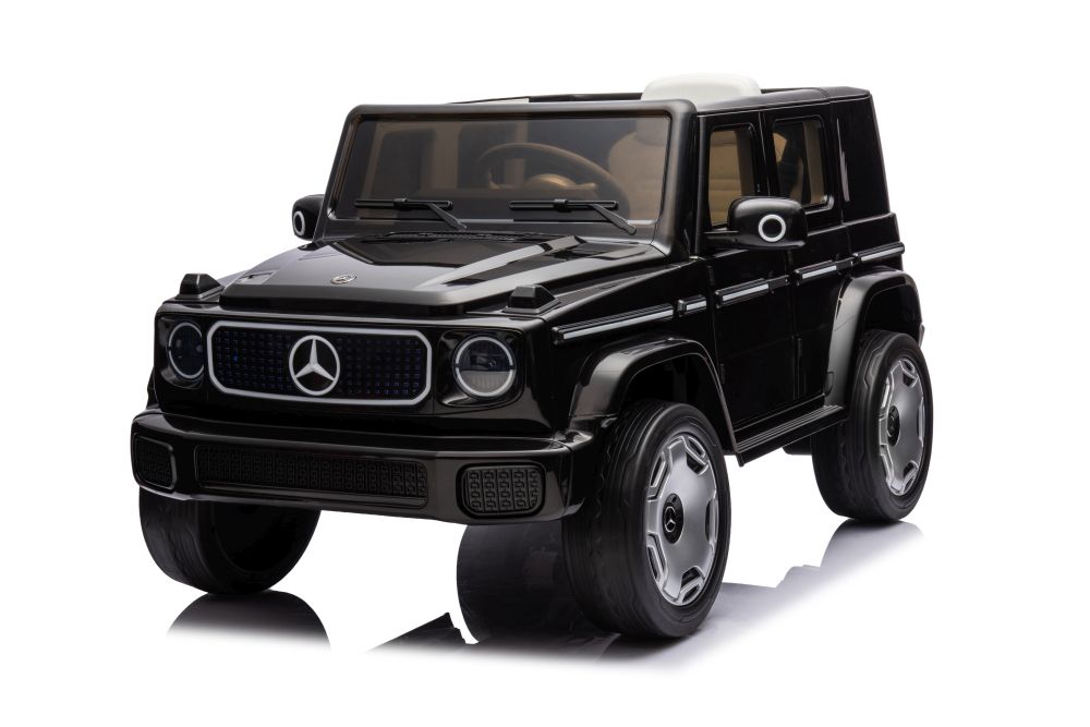 Detské elektrické autíčko Mercedes EQG 4x4 čierne