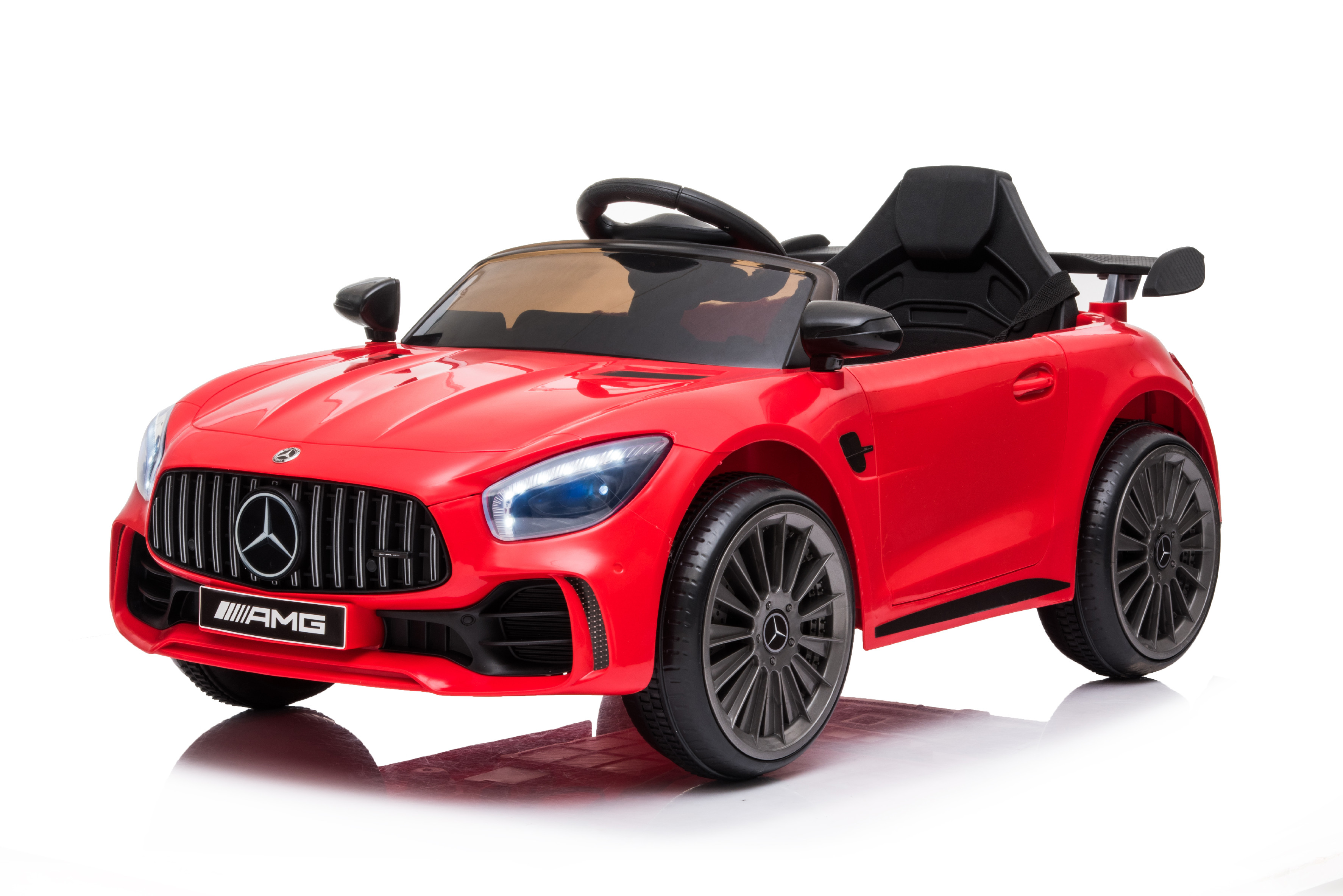 Detské elektrické autíčko Mercedes AMG GT R Pre červené