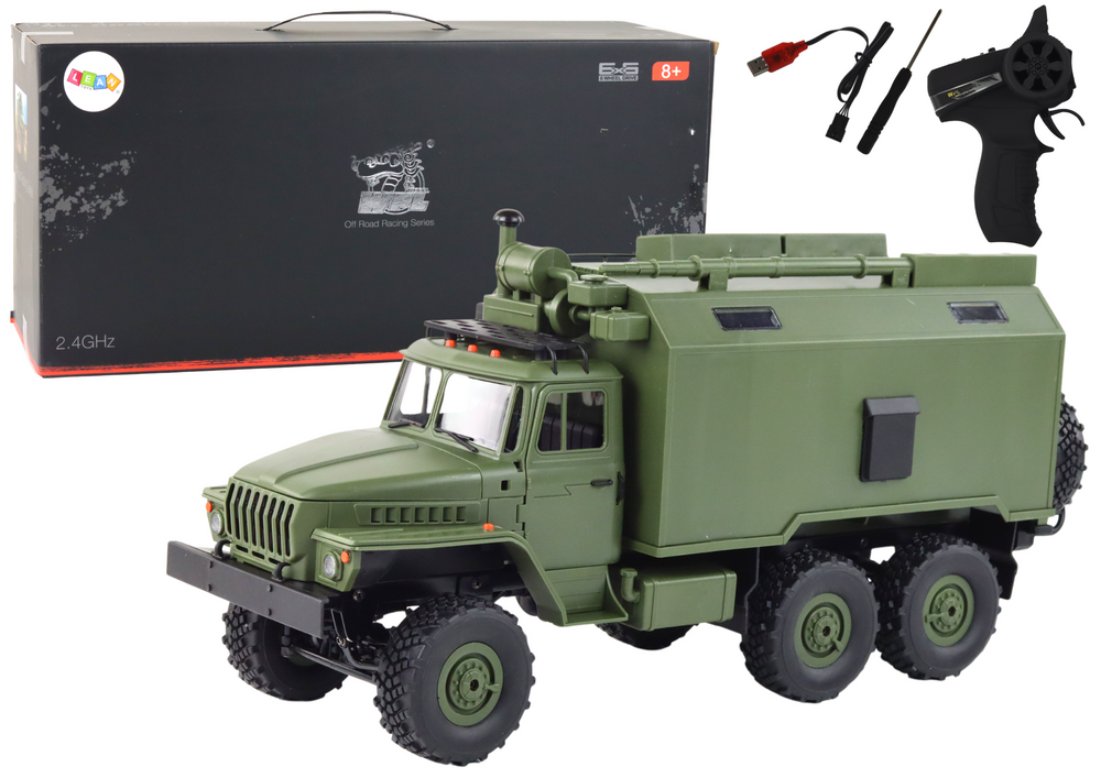 E-shop Vojenské nákladné auto WPL B-36 na diaľkové ovládanie R/C 1:16