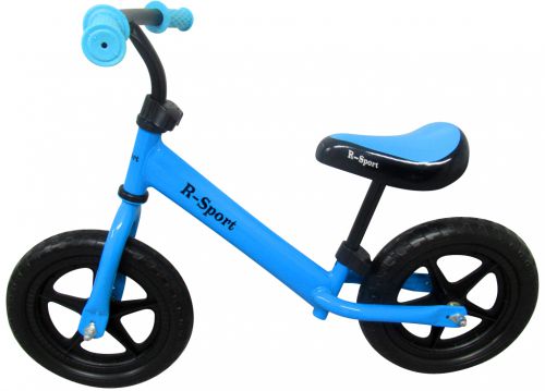 E-shop Bežiaci bicykel R7 R-Sport modré 12-palcové kolesá EVA s ložiskom vo volante