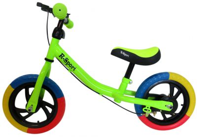 Detské odrážadlo R6 12'' zelené