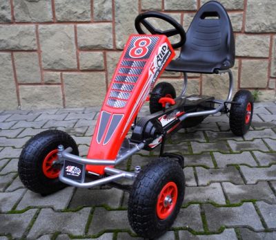 Detský červený motokára G5