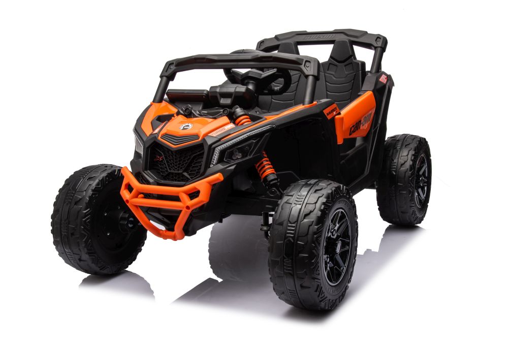 mamido Elektrické autíčko Buggy Maverick Can-Am 4x200W 24V LCD MP4 oranžové lakované