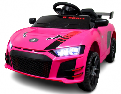 mamido Elektrické autíčko Cabrio A1 v ružovej farbe s funkciou hojdania a diaľkovým ovládaním