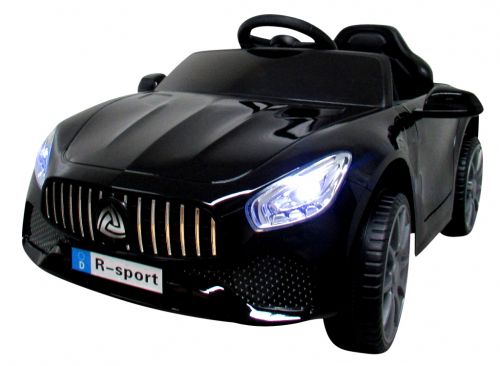 mamido Elektrické autíčko Cabrio B3 čierne pre deti