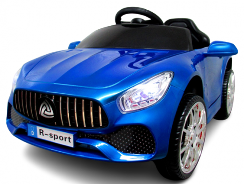 mamido Elektrické autíčko Cabrio B3 v lesklej modrej farbe