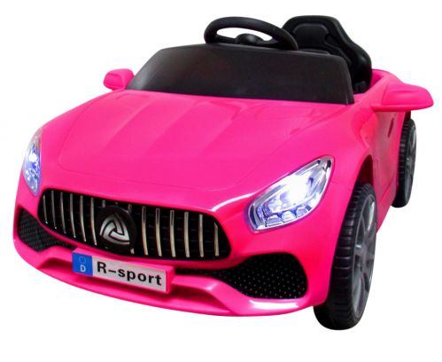 mamido Elektrické autíčko Cabrio B3 v ružovej farbe pre deti