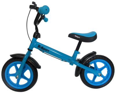 Odrážadlo R9 modré R-Sport 12'' s brzdou a zvončekom